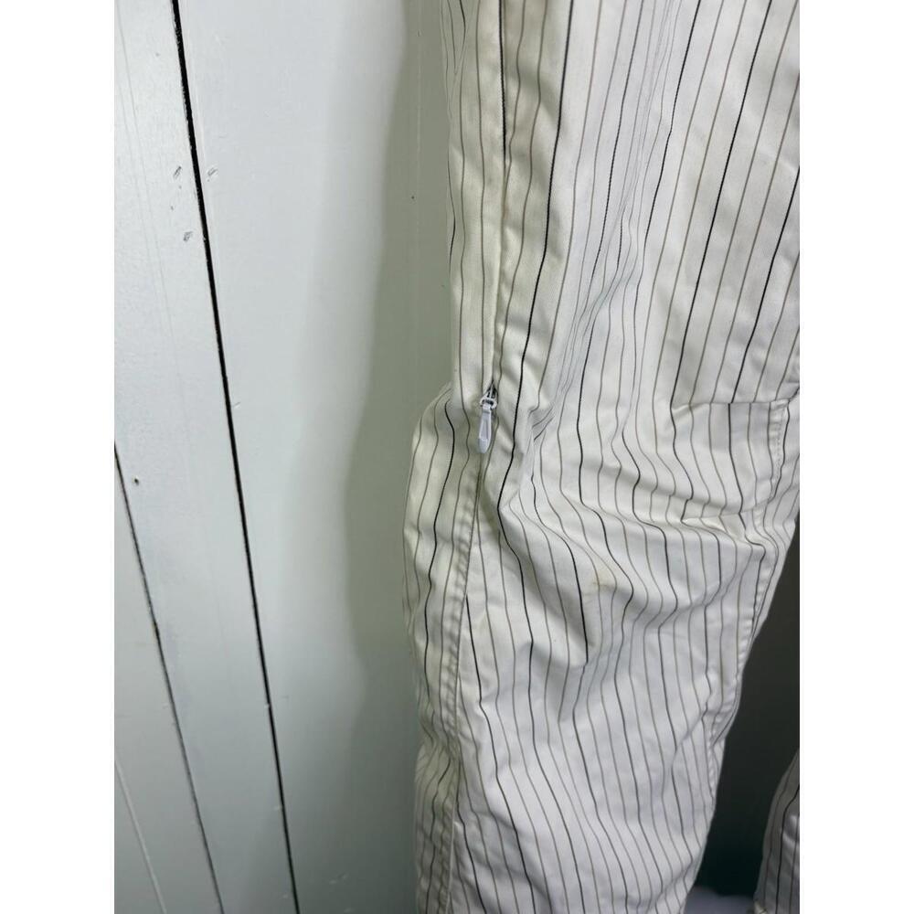 Foursquare Pants Womens Medium Fuji Pinstripe Snowboard Inseam Vents Warm - Picture 5 of 15